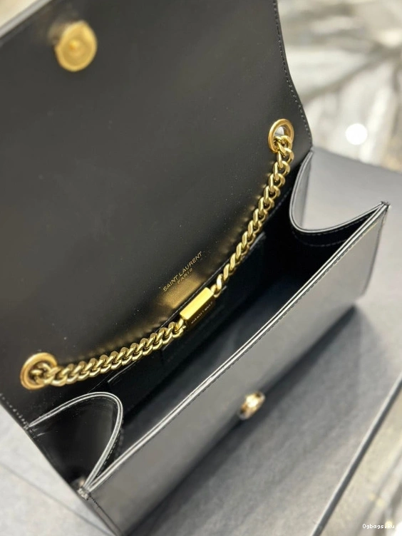 Kate leather bag shoulder two-tone small YSL 0721